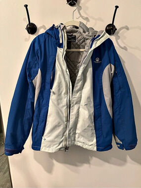 American Eagle Outfitters AE77 Performance Ski Snowboard Jacket Ski Jacket Blue